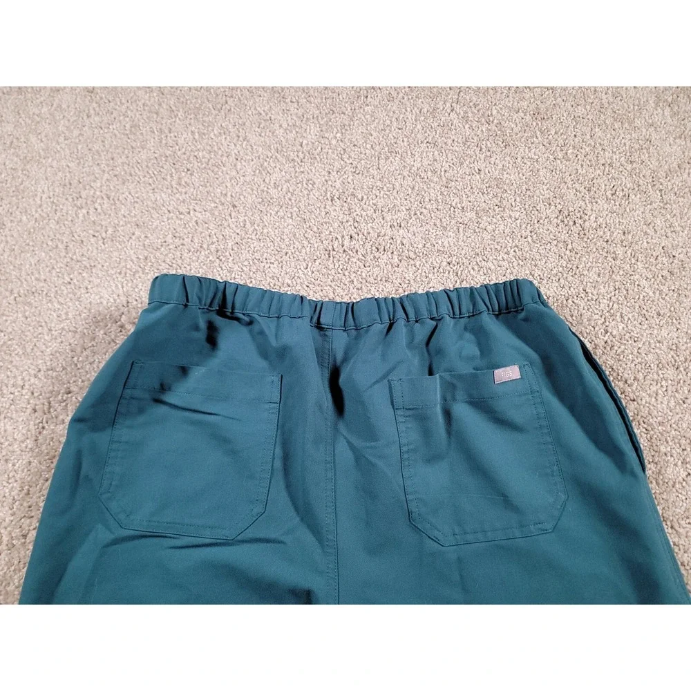 FIGS Men's Pisco™ Basic Scrub Pants Teal Technical Collection FM4500 Large Nurse